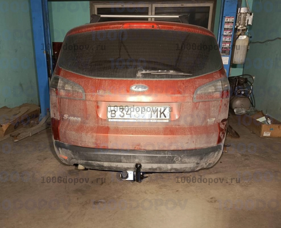 Фаркоп Leader Plus F118-A Ford S-MAX (WA6) 2006-н.в. / Ford Galaxy 2006-н.в. — рисунок 3