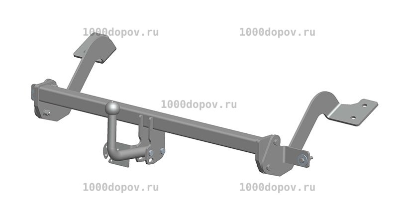 Фаркоп Avtos PE 01 Peugeot Partner 2 L1=4380 мм 2008-н.в. — рисунок 2
