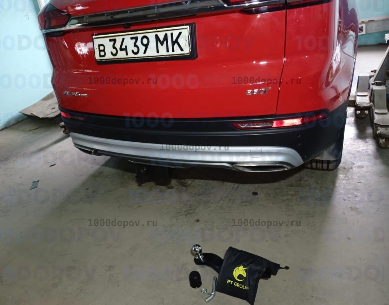 Фаркоп PT GROUP GEA-21-991122.00 Geely Atlas PRO с 2021- — рисунок 7