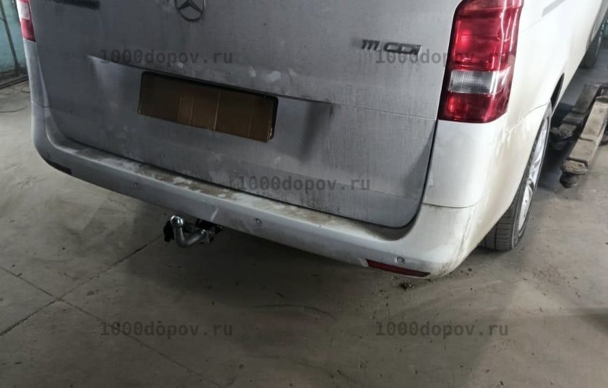 Фаркоп Motodor 91204-А Mercedes Viano W639 09/2003-2014 (оцинк. шар) — рисунок 2