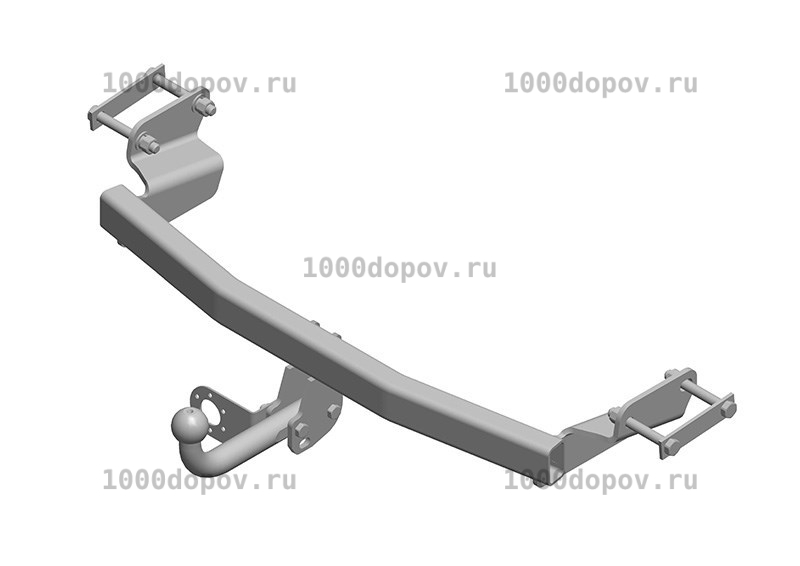 Фаркоп Avtos JW 02 Jeep Patriot 2007-03/2011 — рисунок 1