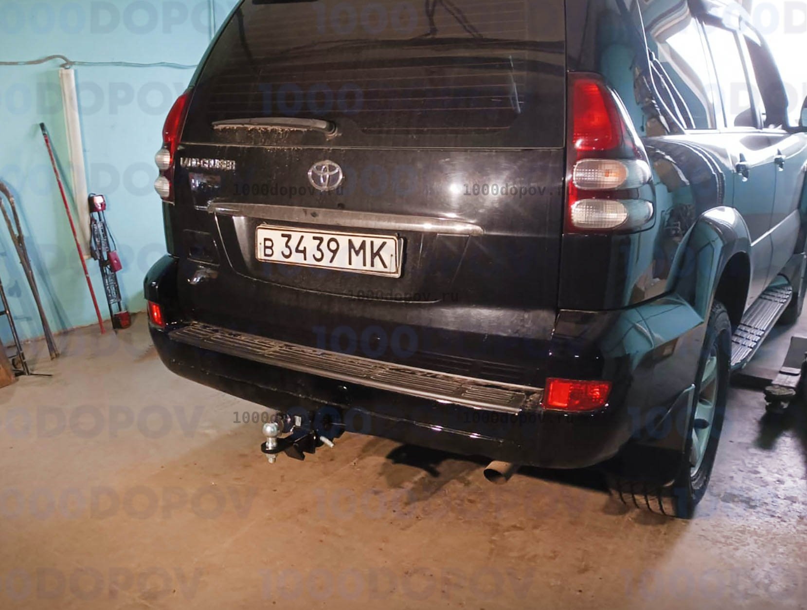 Фаркоп Leader Plus T123-E Toyota Land Cruiser Prado (J120/J150) 2002-н.в. — рисунок 4