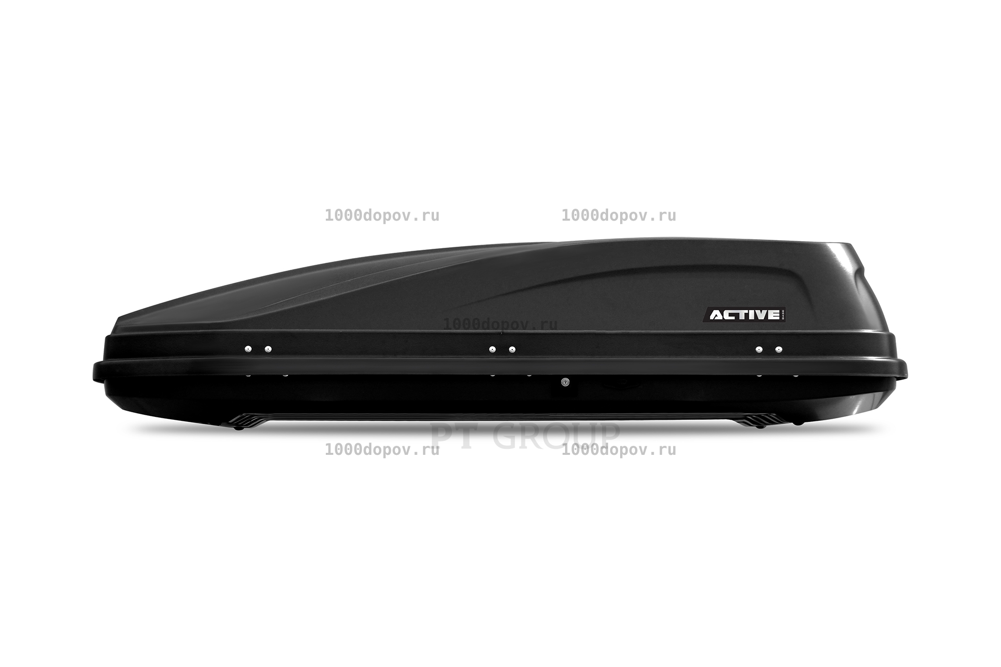 Автобокс ПТ Групп ACTIVE М (450 л.) двухсторонний черный — рисунок 30