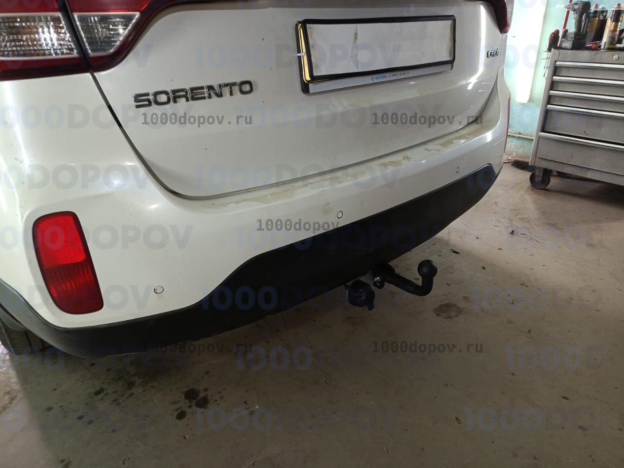 Фаркоп Avtos KI 24 KIA Sorento 2012-2020 — рисунок 1