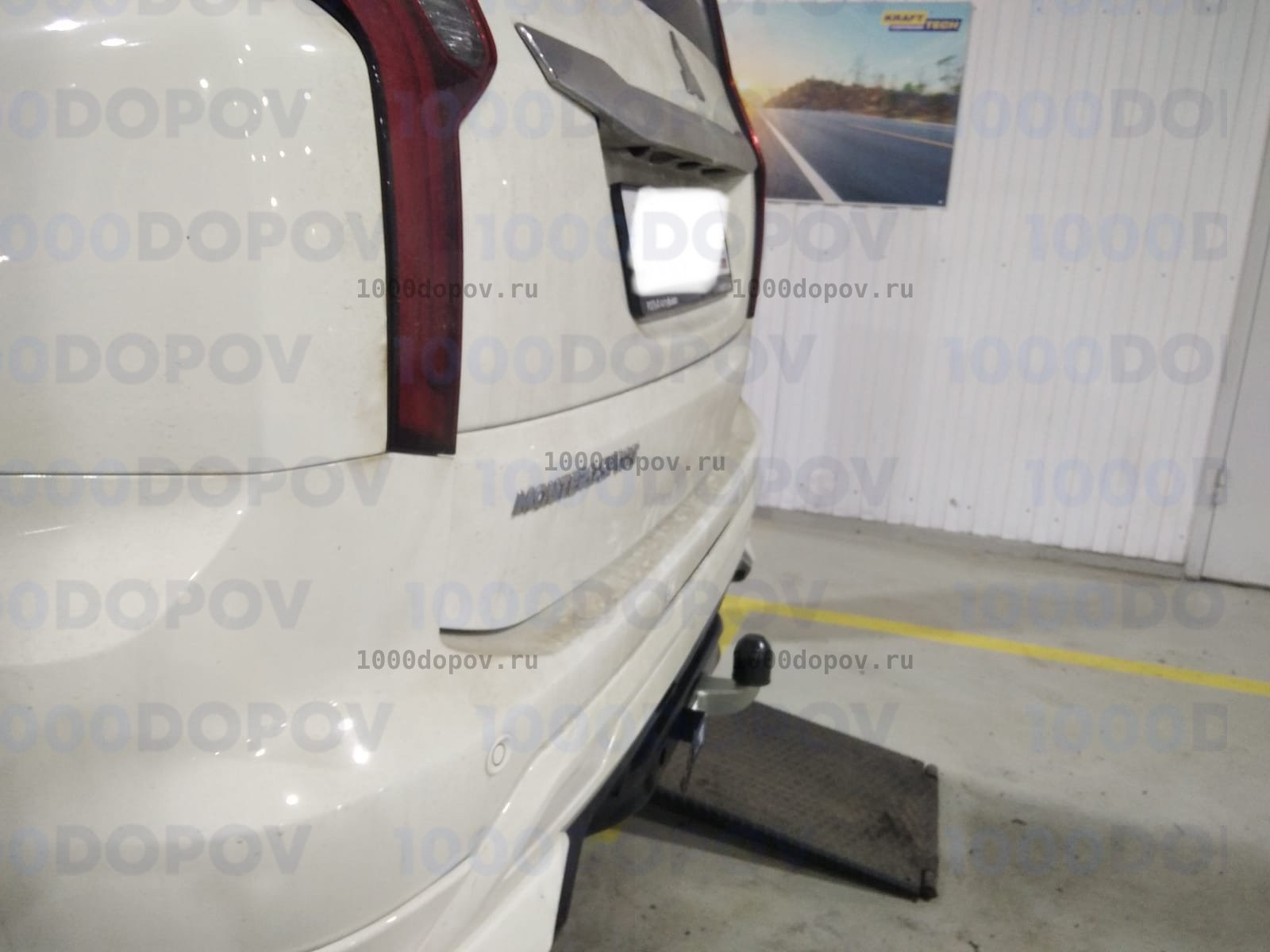 Фаркоп BERG F.4016.002 Mitsubishi Pajero Sport 2021-н.в/Montero Sport 2019-н.в. — рисунок 4