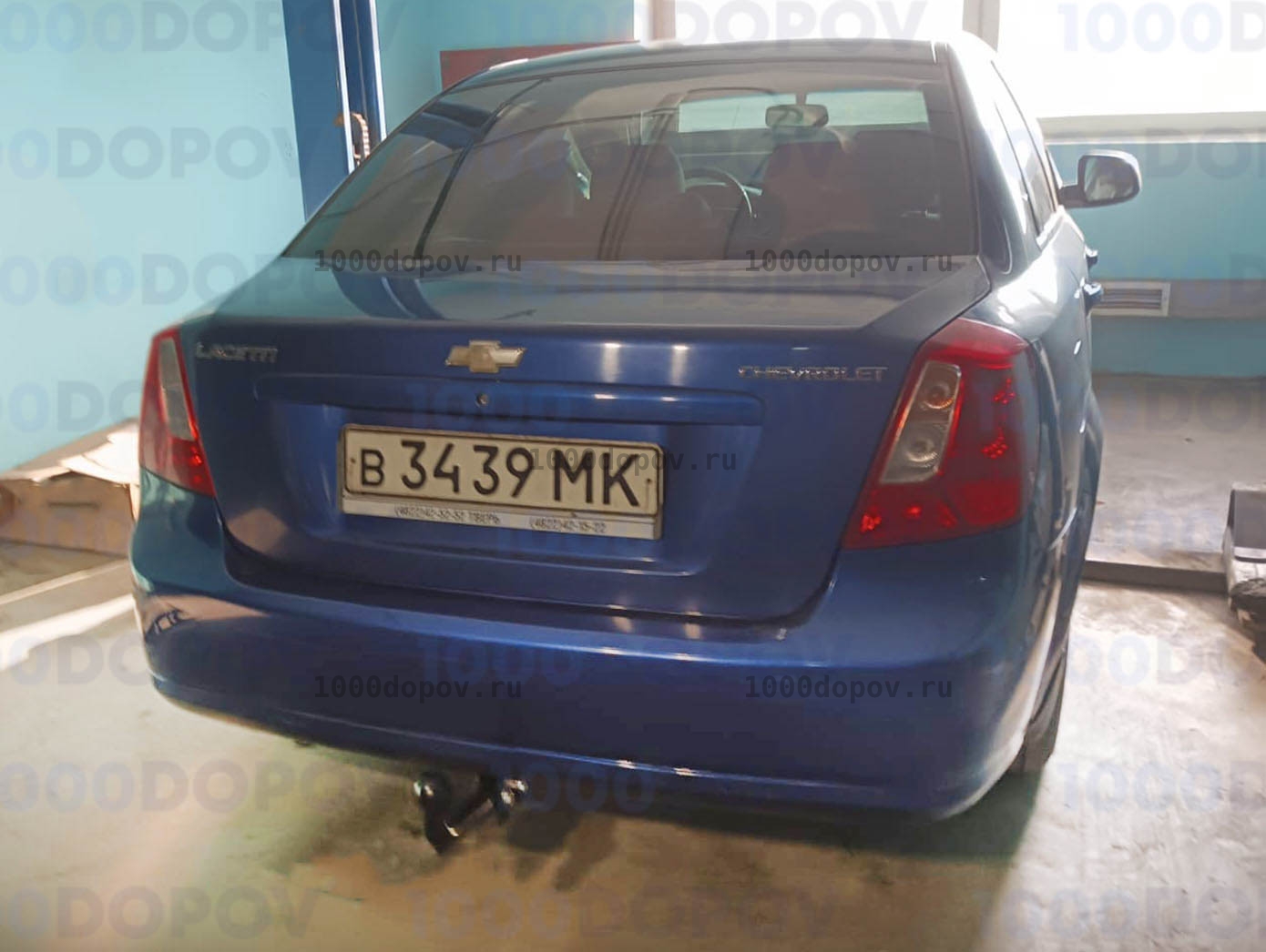 Фаркоп BERG F.1012.001 Chevrolet Lacetti SE/SW 2004-2013 — рисунок 9
