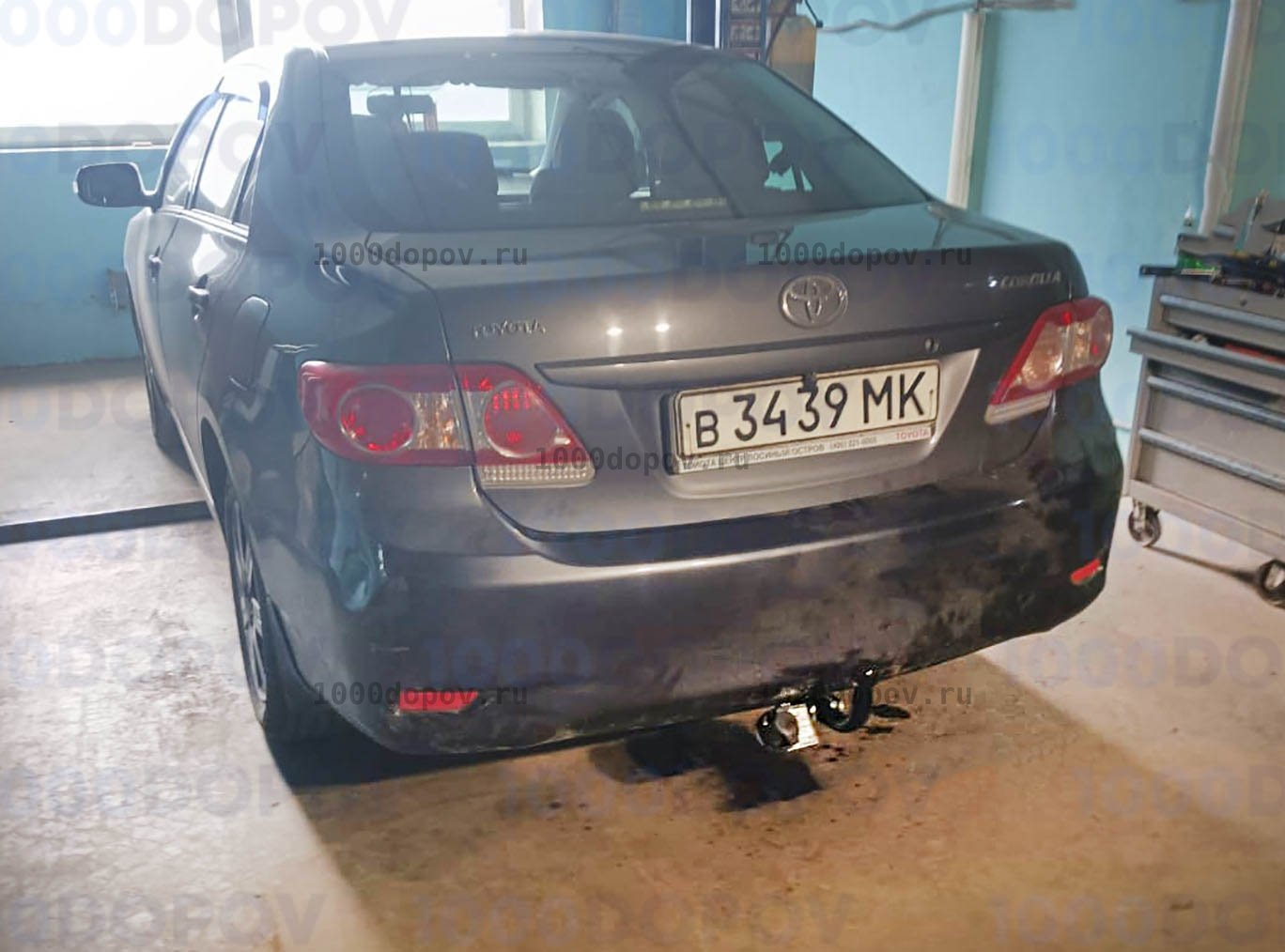 Фаркоп Leader Plus T117-A Toyota Corolla (Е150/Е170) 2007-2013/2013-н.в — рисунок 1