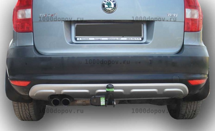 Фаркоп Leader Plus V123-A Audi Q3 2011-2019 — рисунок 6