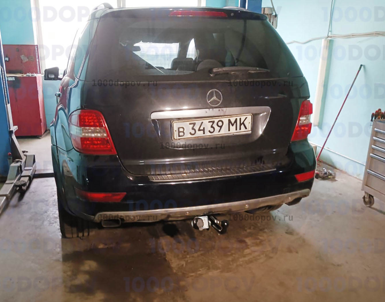 Фаркоп Leader Plus M205-A Mercedes GLS (W166) 2016-н.в./ GLE (W166) 2016- — рисунок 1