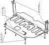 Защита Motodor 71011 Hyundai Tucson 2015-2021 (Картер, Кпп) — рис. 2