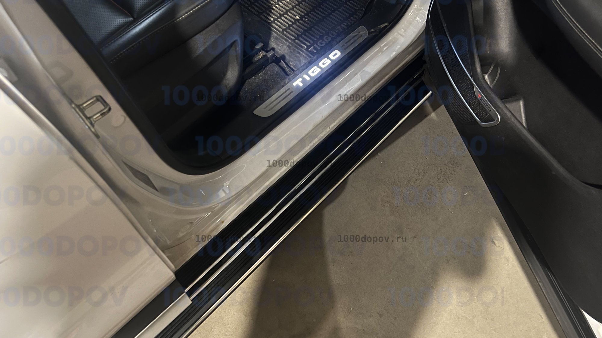 Пороги подножки на Chery Tiggo 4 PRO 2022-н.в — рисунок 3
