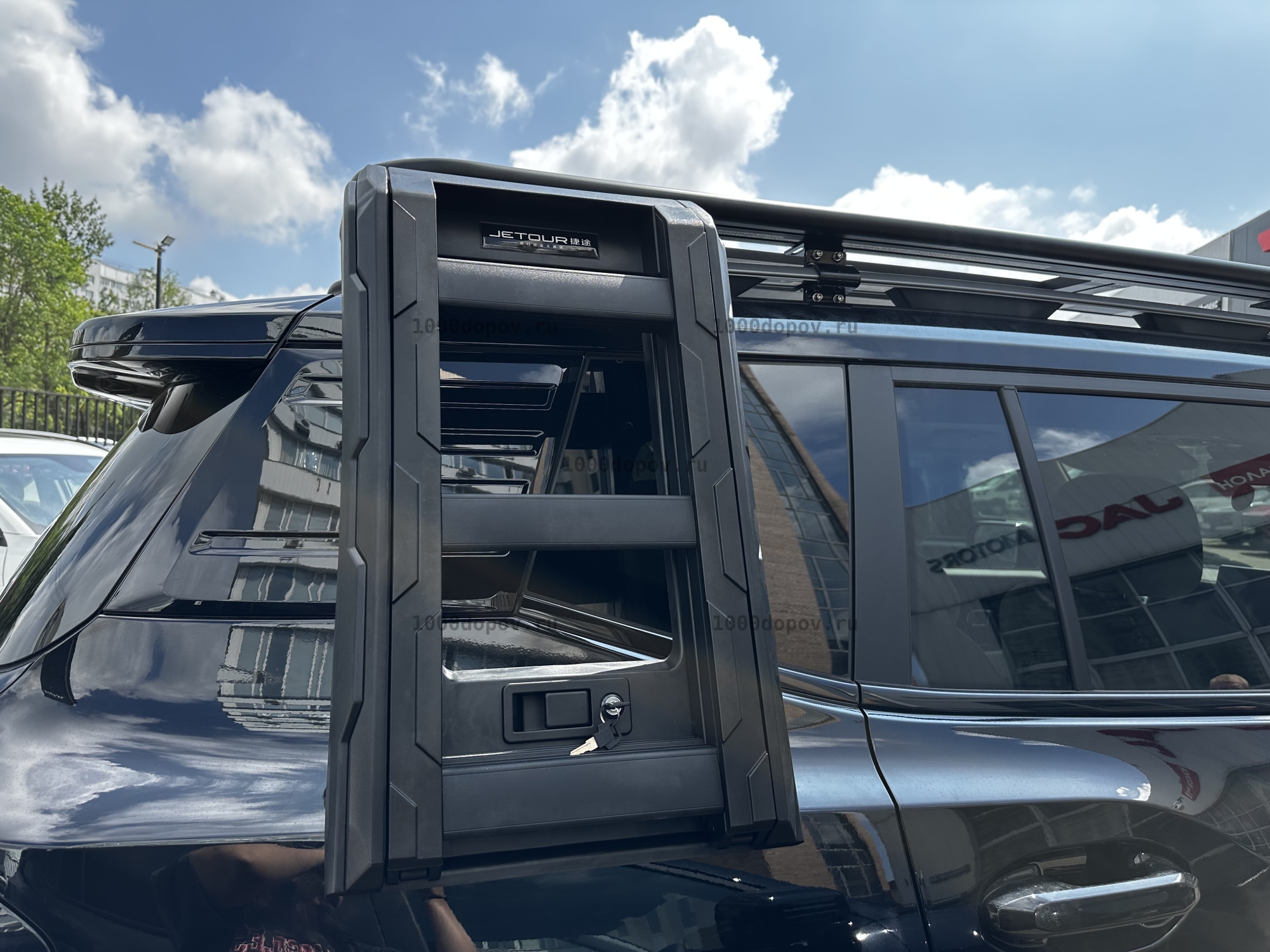 Боковая лестница для внедорожника Jetour T1 2025-н.в. — рисунок 29