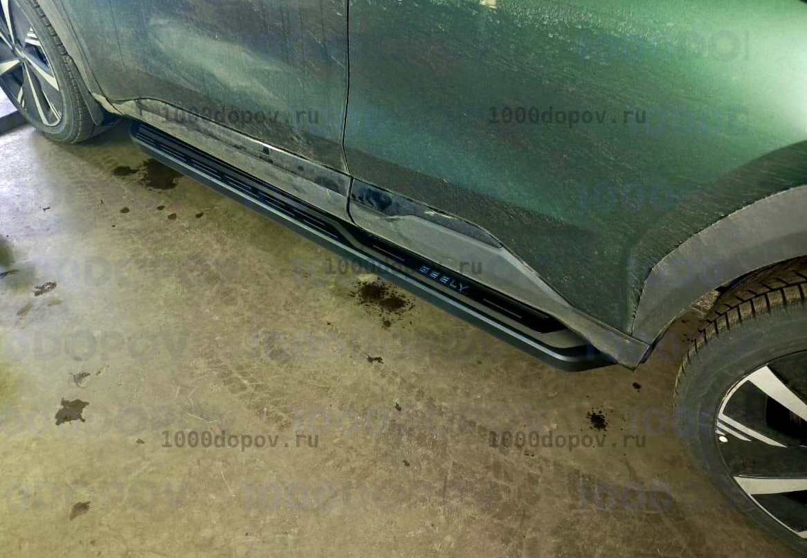 Пороги подножки на Geely Atlas New (Новый) 2024-н.в. — рисунок 23