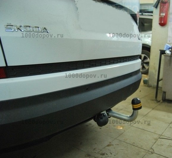 Фаркоп Motodor 92711-A Volkswagen Tiguan 2007-2016 (с оцинк. шаром) — рисунок 3
