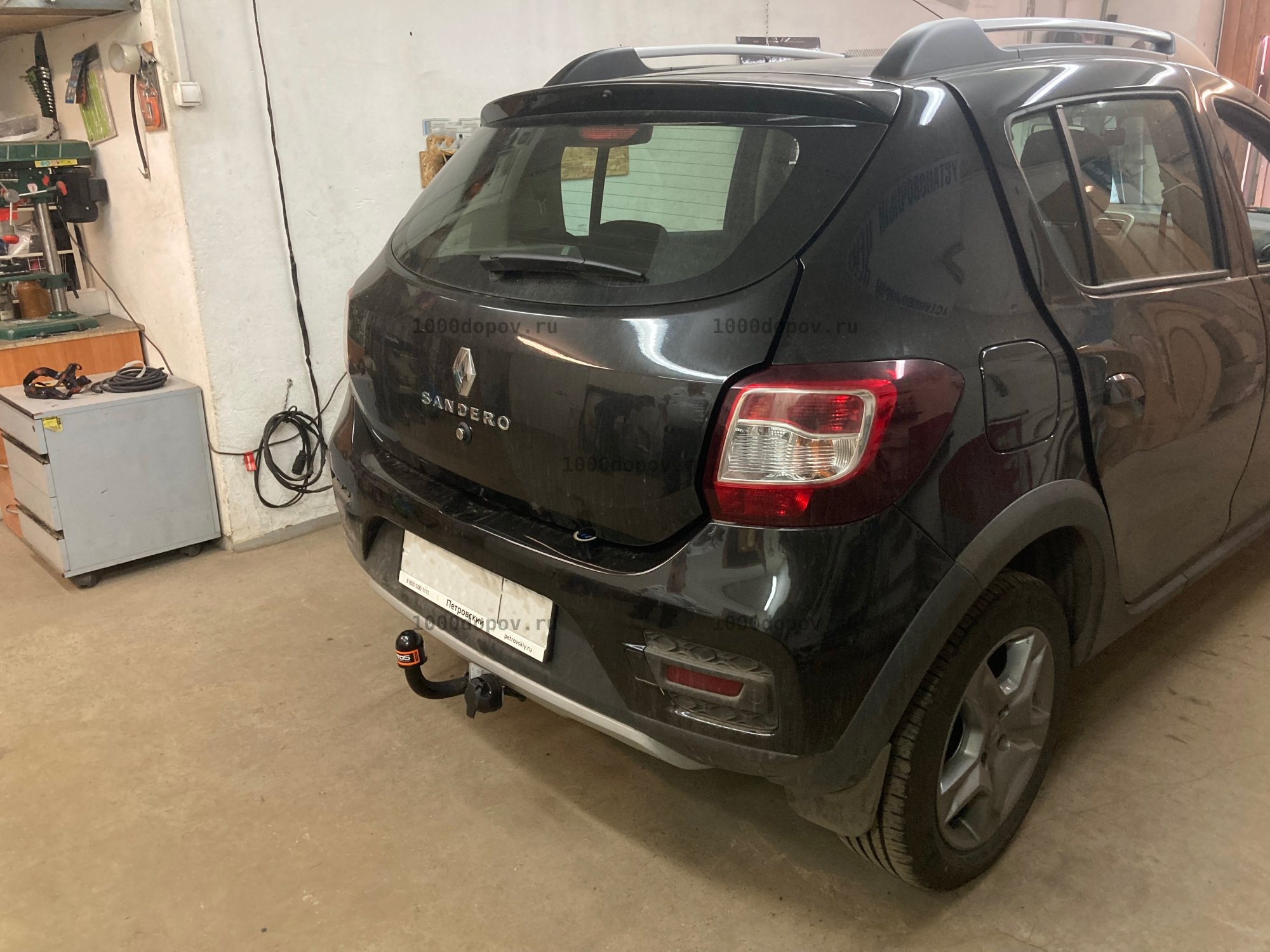 Фаркоп Avtos RN 15 Renault Sandero Stepway 2 2014-н.в. — рисунок 14