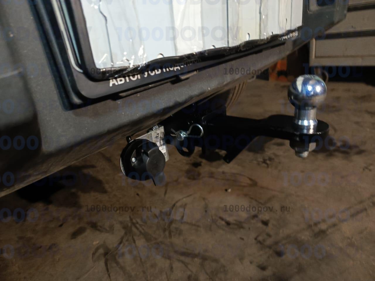 Фаркоп Leader Plus J203-E на Jetour T2 2024 - н.в. (кроме Автотор) — рисунок 3