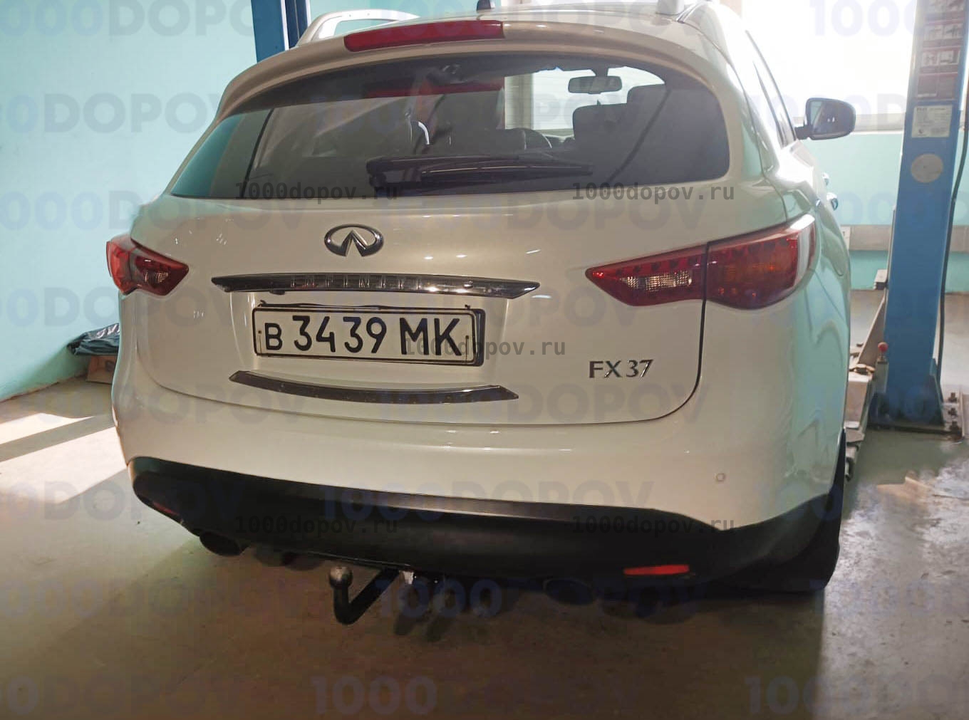 Фаркоп Avtos IF 01 Infiniti QX70 2014-н.в. — рисунок 11