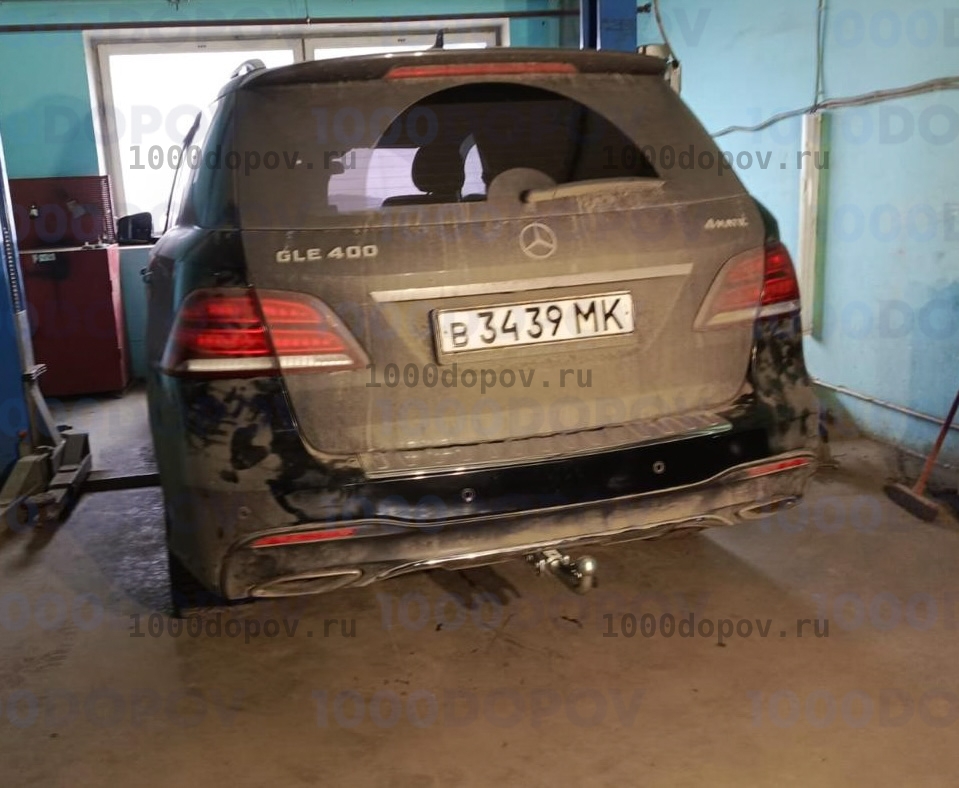 Фаркоп Galia M115C Mercedes GLS (W166) 2016-н.в./ GLE (W166) 2016- (оцинк.) — рисунок 12