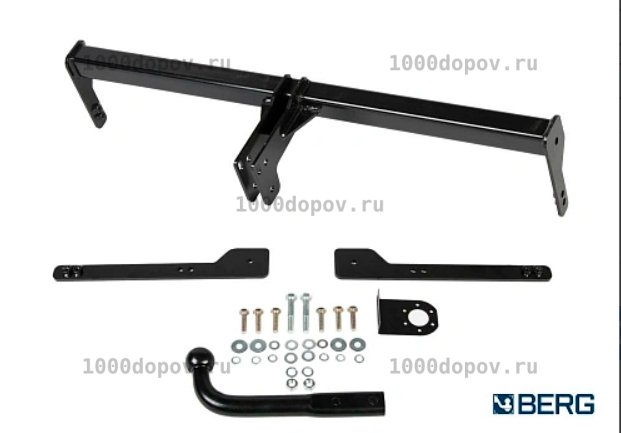 Фаркоп BERG F.5112.001 Volkswagen Polo Sedan (6R1) 2010-н.в. — рисунок 8