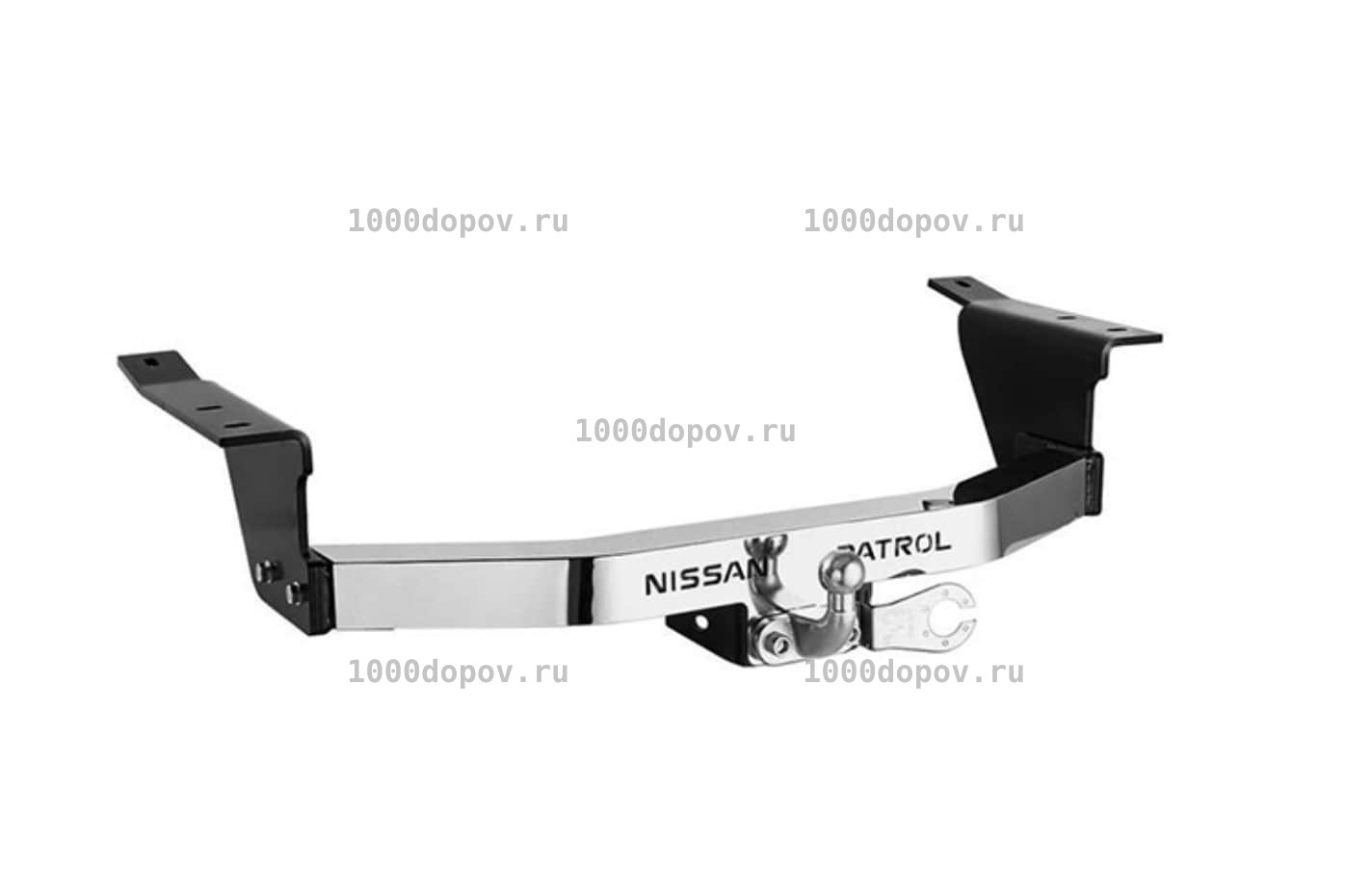 Фаркоп Baltex 15190008е для Nissan Patrol 2010-н.в. (нерж. накладка, оцинк. шар) — рисунок 2