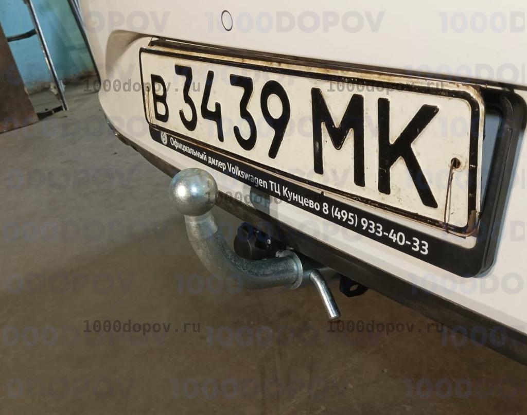 Фаркоп TAVIALS V125-BA Volkswagen Polo (6R1) 2010-н.в. — рисунок 6
