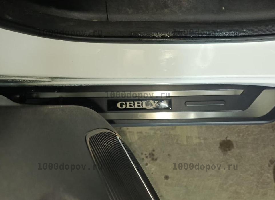 Пороги подножки на Geely Atlas New (Новый) 2024-н.в. — рисунок 29