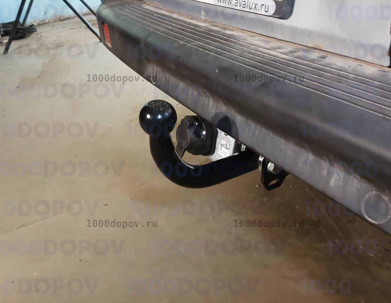 Фаркоп Leader Plus F203-A Fiat Doblo (223) 2001-2010 — рисунок 7