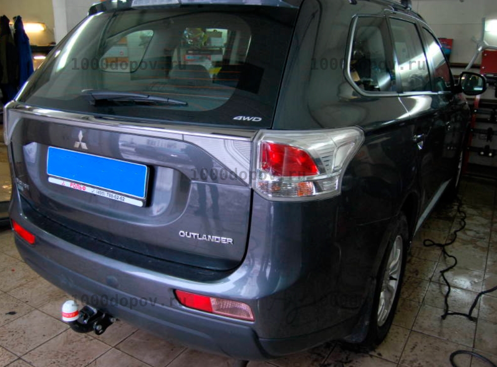 Фаркоп Трейлер 7140 Mitsubishi Outlander 2012-н.в. — рисунок 2