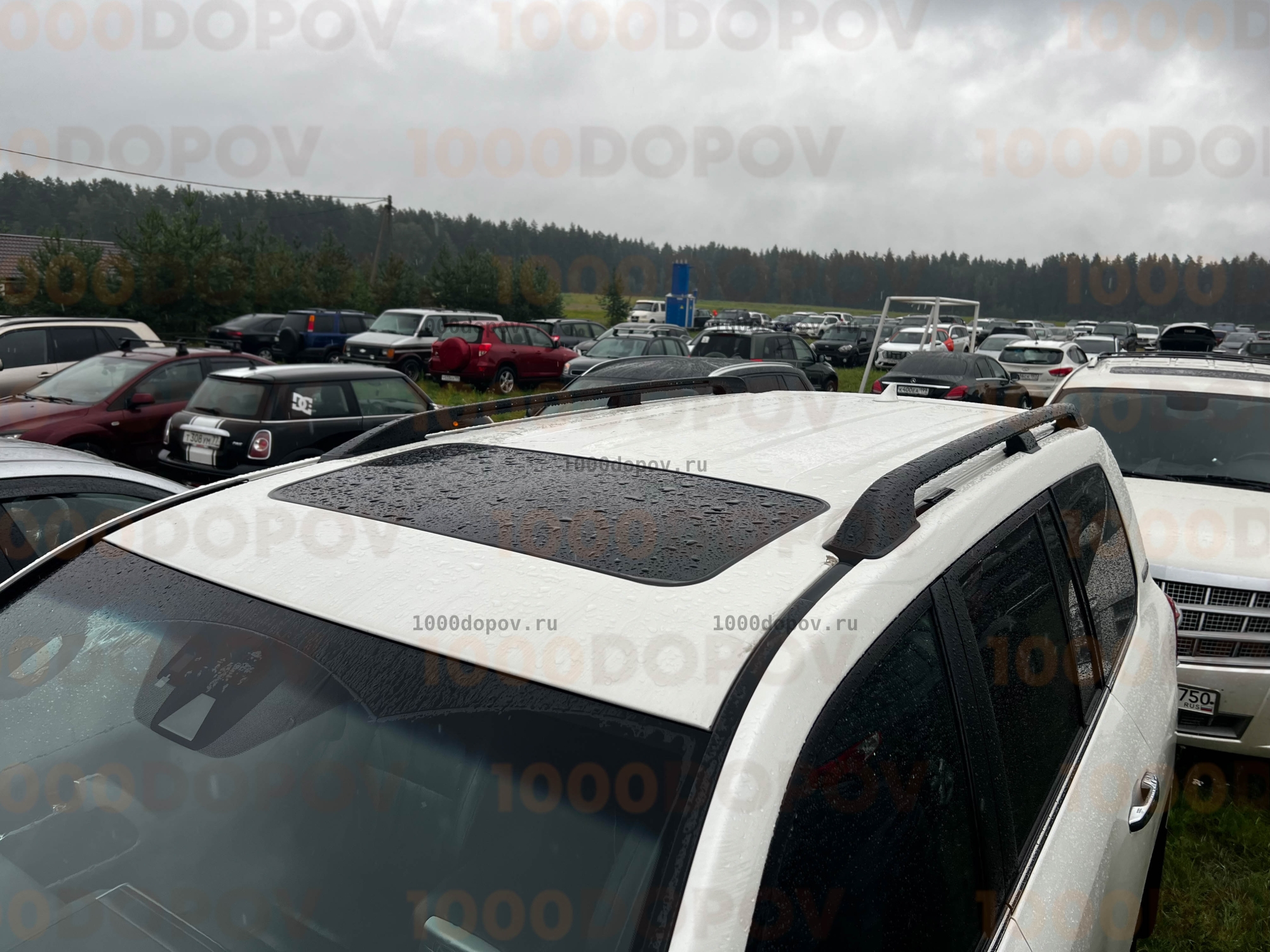 Рейлинги Toyota Land Cruiser 200 2008-н.в. — рисунок 1