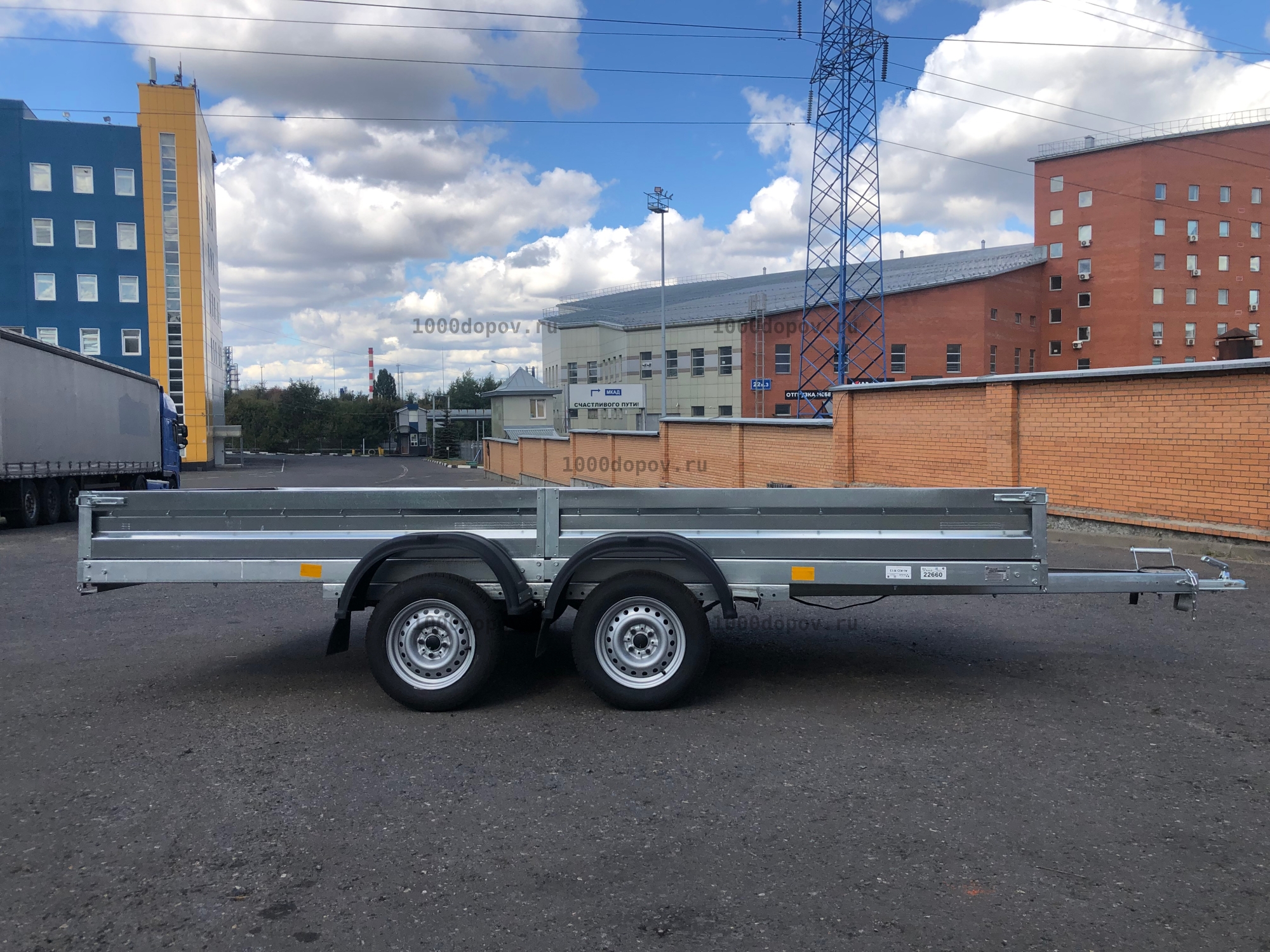 Прицеп Avtos A40U2B рессора AL-KO — рисунок 2
