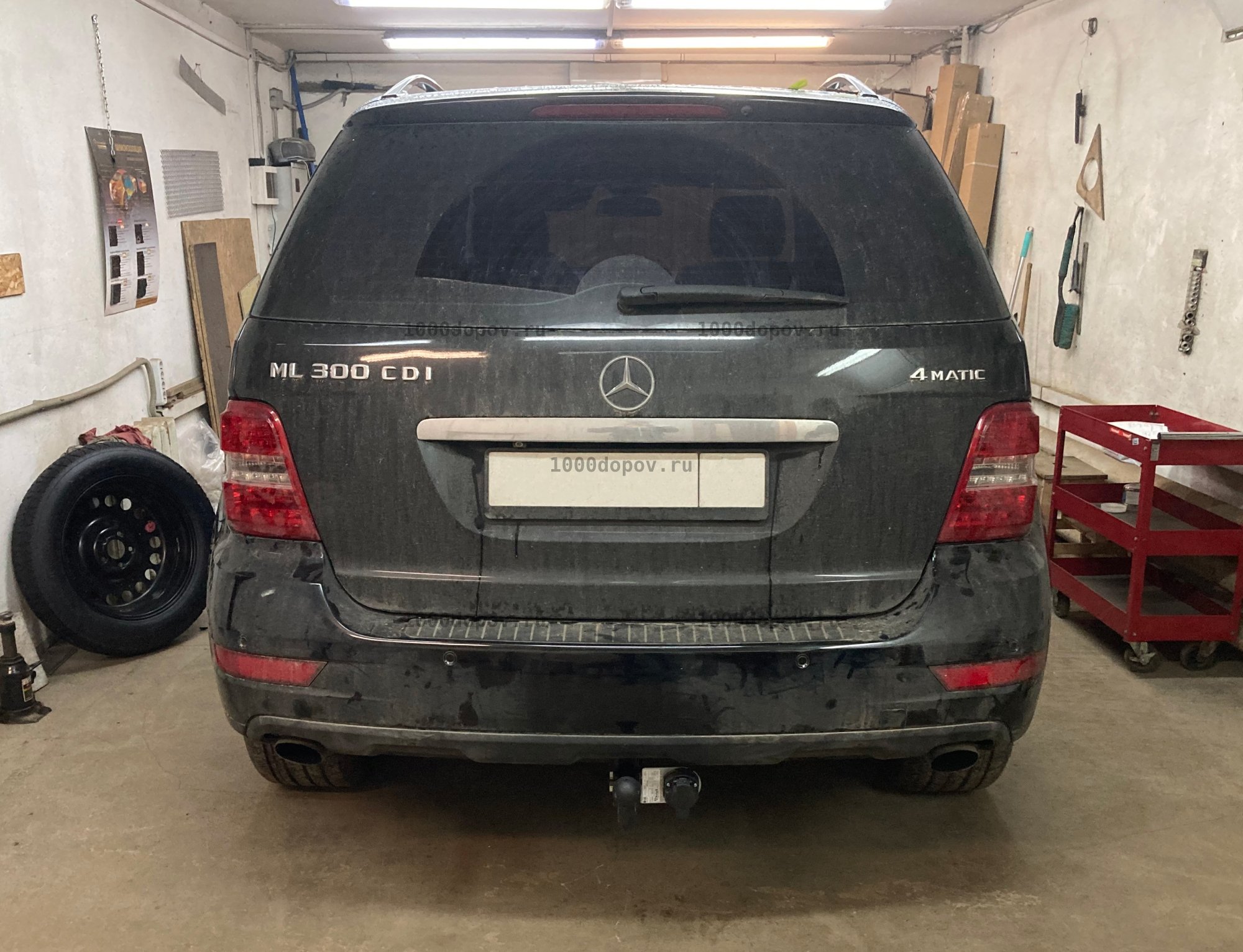 Фаркоп Avtos MB 07 Mercedes GL (x164) 2005 - 2012, GL (x166) 2012 - 2016 — рисунок 9