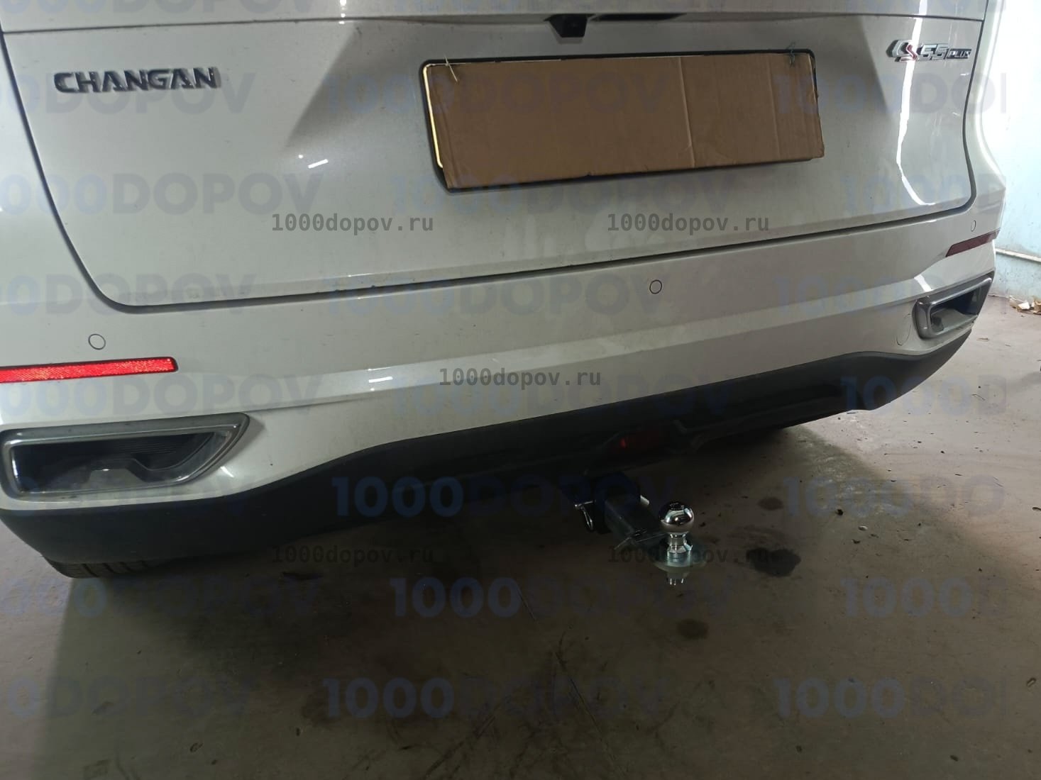 Фаркоп Motodor 97204-E Changan CS55 Plus 2023-н.в (оцинк. Шар) — рисунок 3