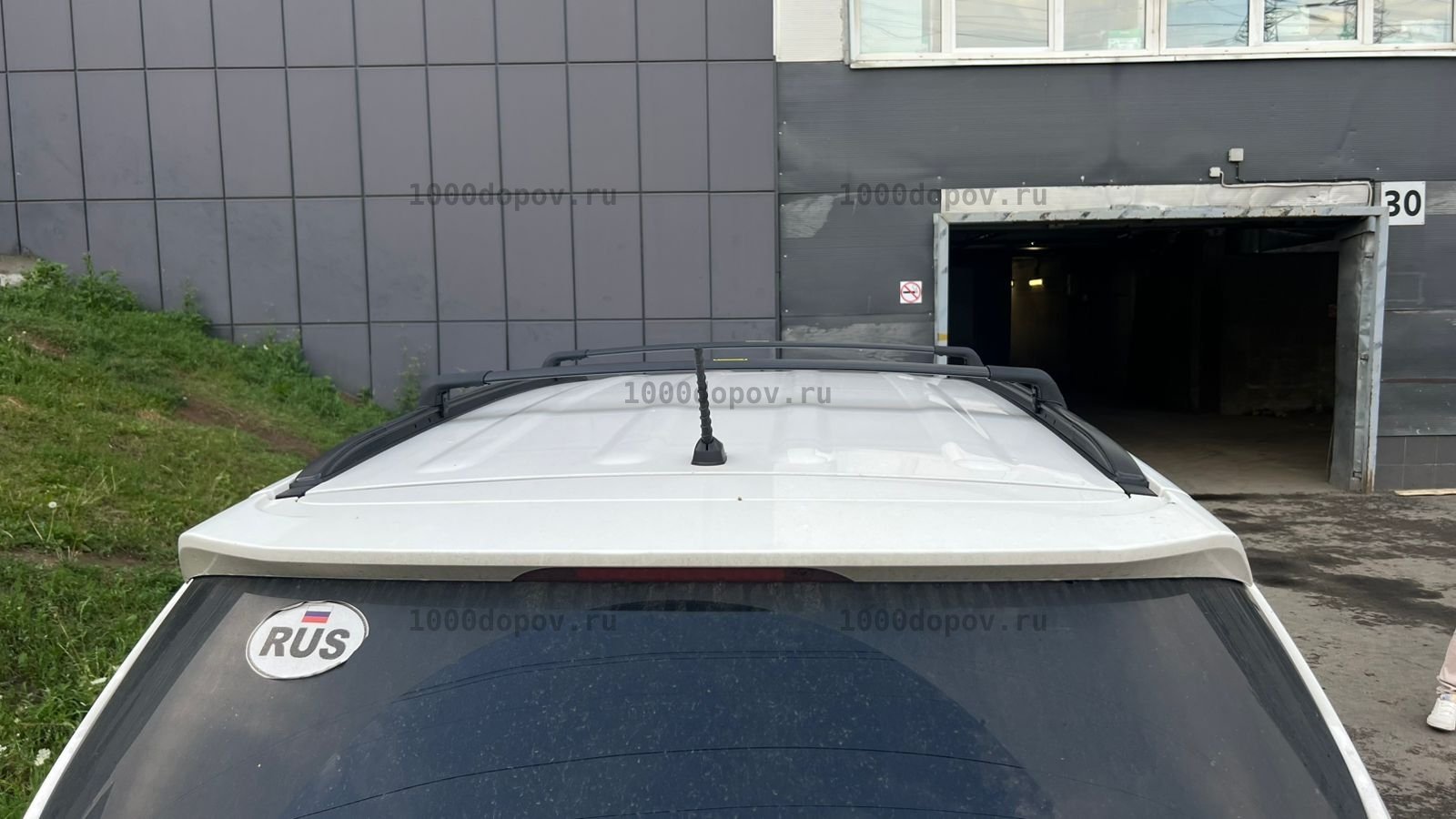 Багажник на рейлинги Hyundai Santa Fe 2015-2018 штатный (в т.ч GRAND) — рисунок 5