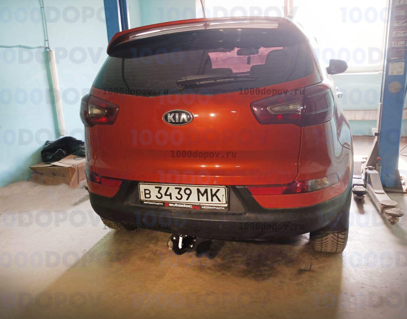 Фаркоп Трейлер 7312.КС3 Kia Sportage 3 2010-2015 (кроме Корея) — рисунок 1