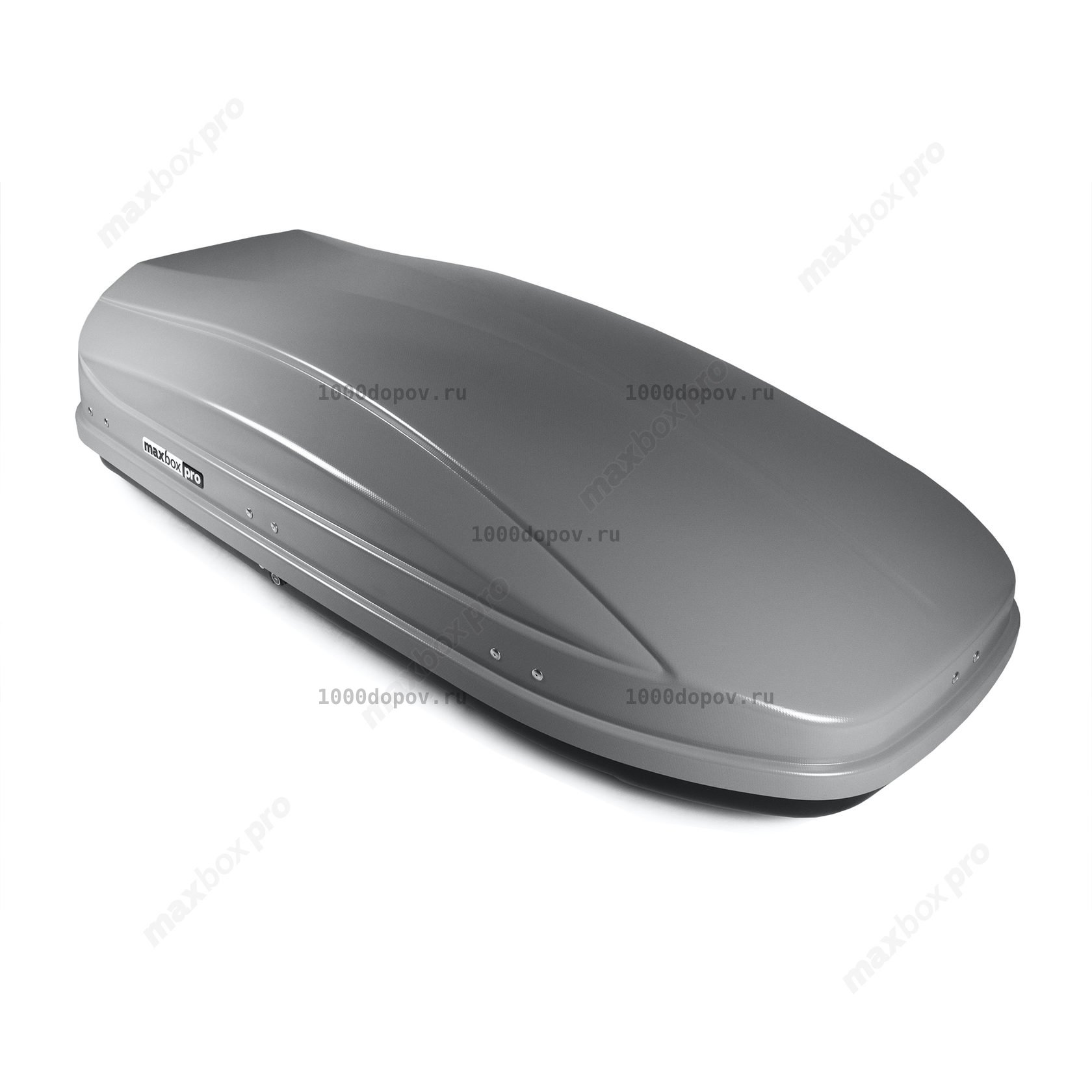 Автобокс MaxBox PRO 460 (средний) карбон серый — рисунок 2