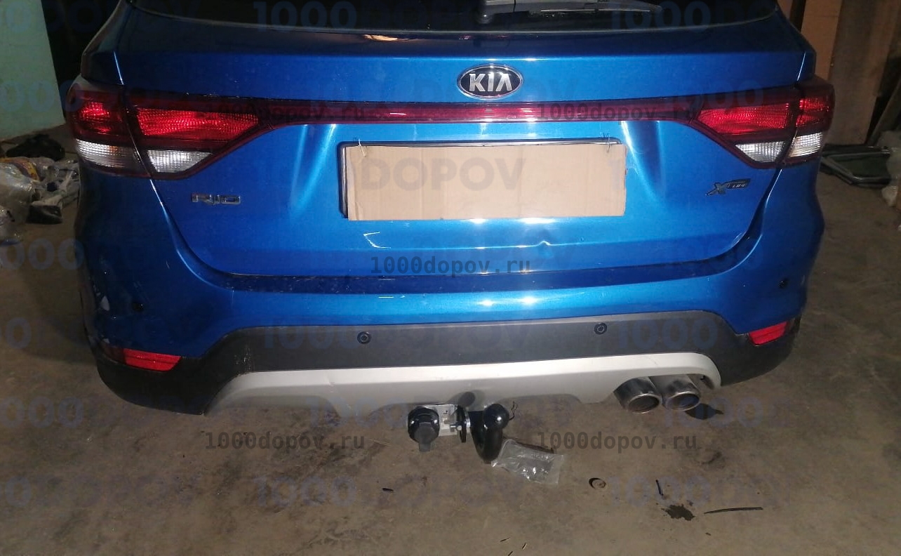 Фаркоп Leader Plus K123-A Kia Rio X 2020-н.в. — рисунок 8