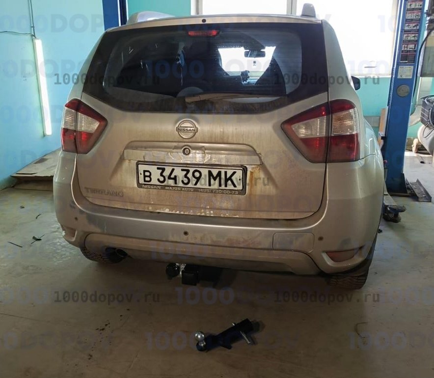 Фаркоп Leader Plus R115-E Nissan Terrano 2014-н.в. — рисунок 5