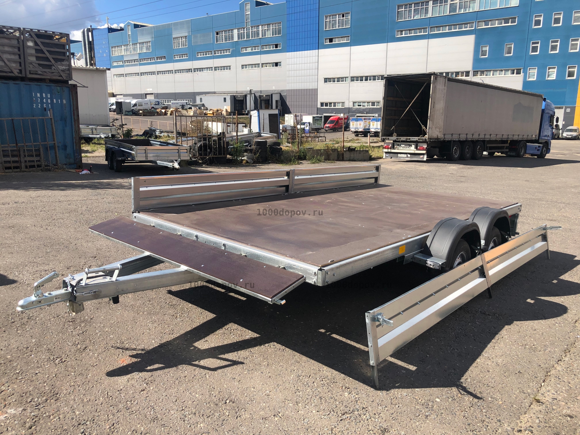 Прицеп Avtos A40U2B рессора AL-KO — рисунок 8