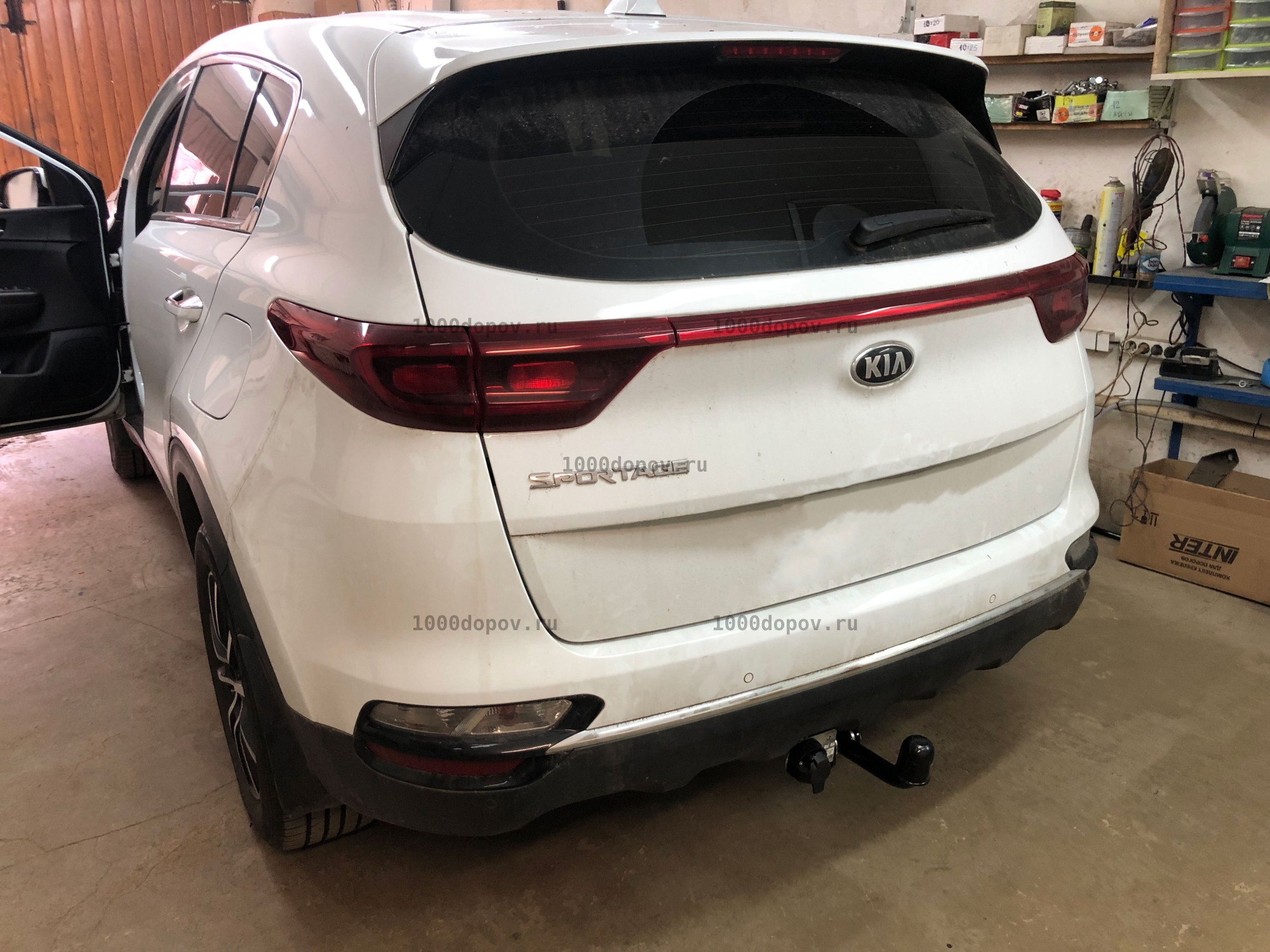 Фаркоп Leader Plus K124-A Kia Sportage 2018-н.в. кроме авто с двигателем 2,4 л — рисунок 3