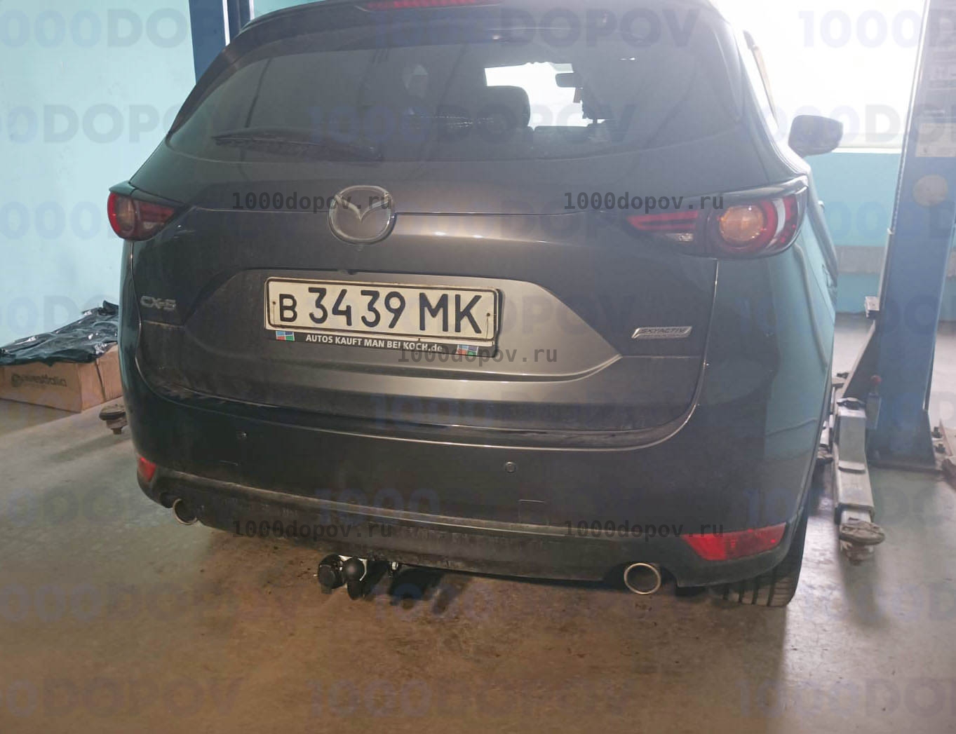 Фаркоп Avtos MZ 01 Mazda CX-5 (KE) 2012-2017, (V2) 2017-н.в. — рисунок 2