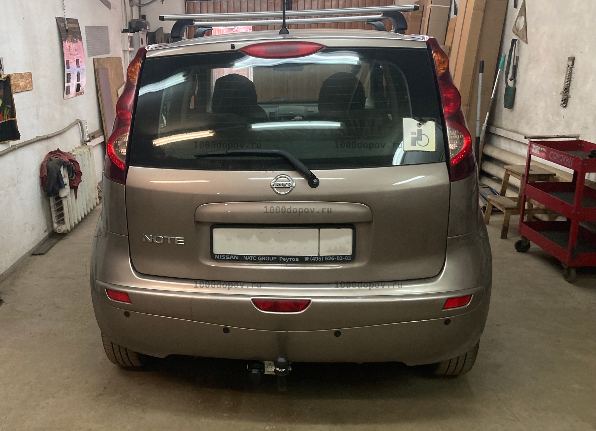 Фаркоп Leader Plus N101-A Nissan Note (E11) 2005-н.в. — рисунок 2