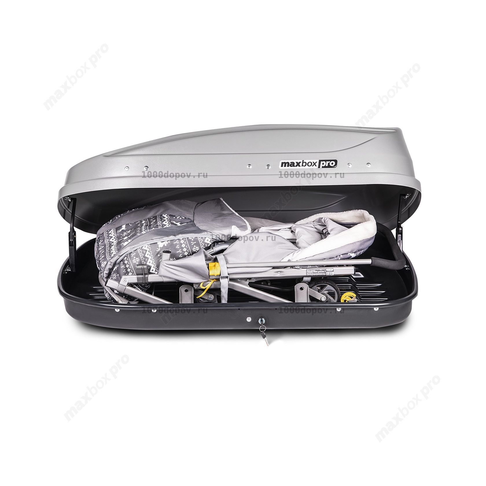 Автобокс MaxBox PRO 400 (малый) серый — рисунок 11