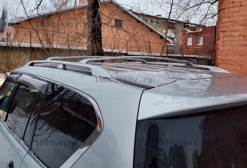 Багажник на рейлинги Infiniti QX80 2014-н.в. штатный — рисунок 2