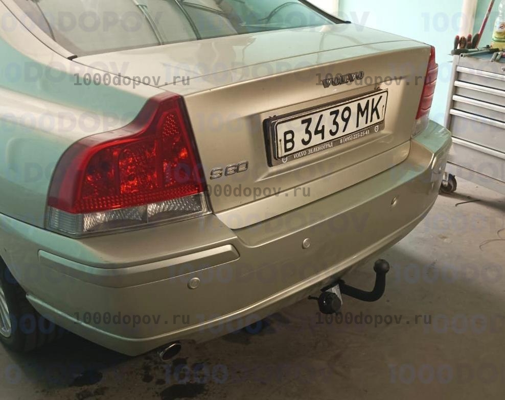 Фаркоп Avtos VL 06 Volvo S60 salon 2000-2010 — рисунок 1