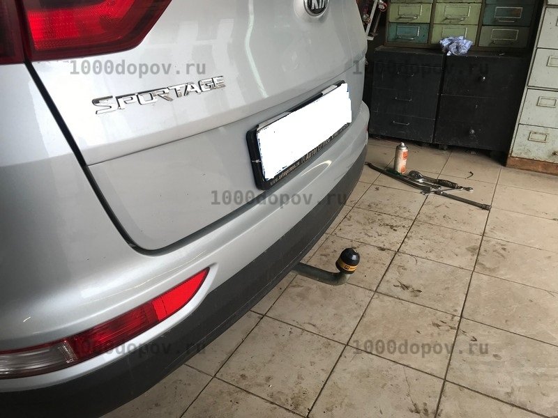 Фаркоп Motodor 91004-A Hyundai Tucson 2015-2018 (оцинк. шар) — рисунок 2