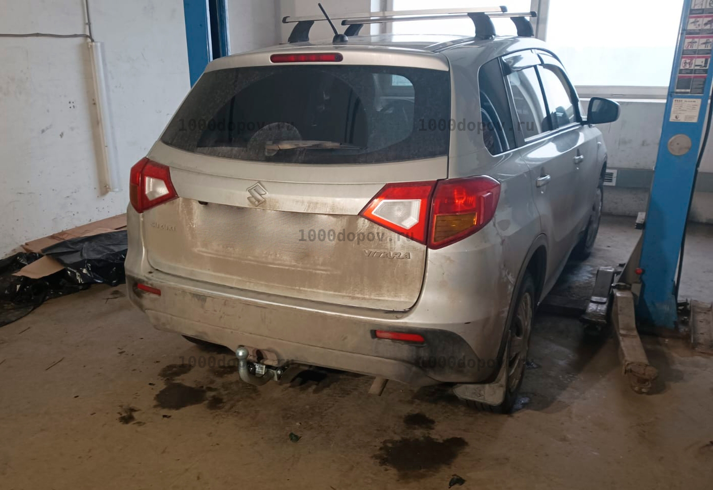 Фаркоп Motodor 92402-A Suzuki Vitara 2015-н.в. (с оцинк. шаром) — рисунок 1