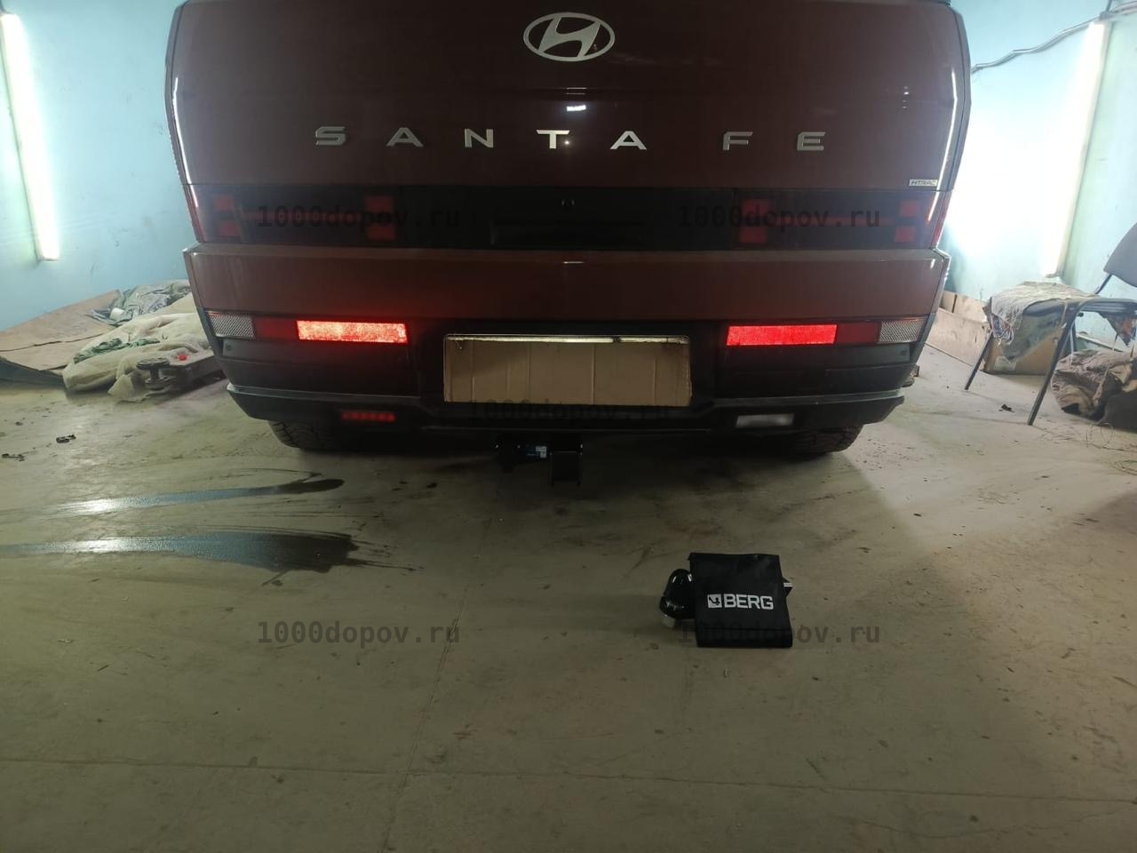 Фаркоп BERG F.2318.002 Hyundai Santa Fe 2024-н.в (только для а/м с докаткой) (кроме импорт из Китая) — рисунок 12