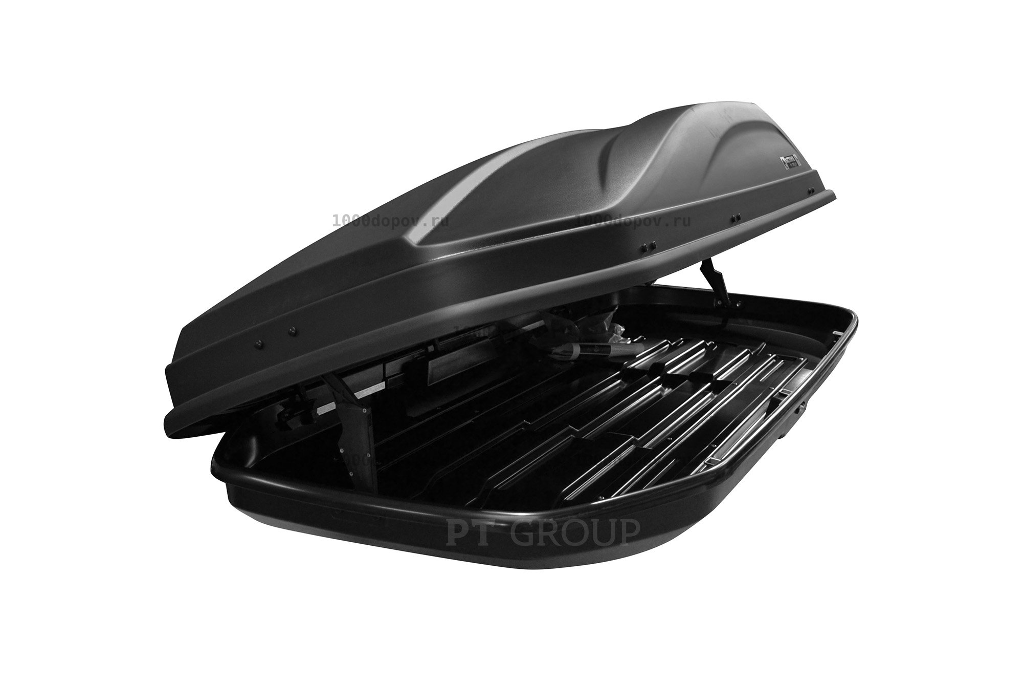 Автобокс ПТ Групп ACTIVE L (650 л.) двусторонний черный — рисунок 5