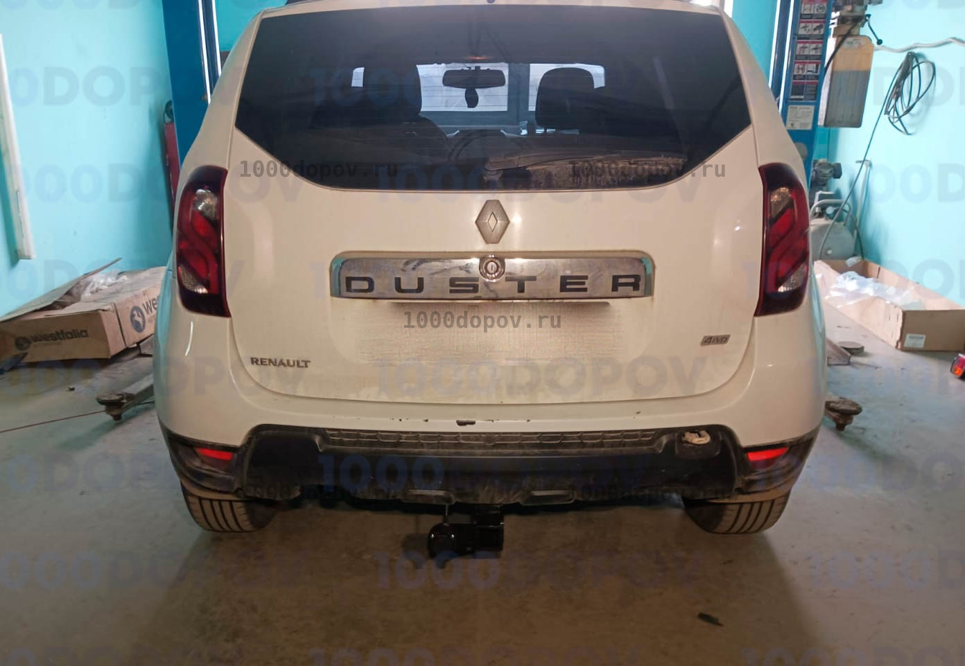 Фаркоп Трейлер 9042 Nissan Terrano 2014-н.в. — рисунок 28