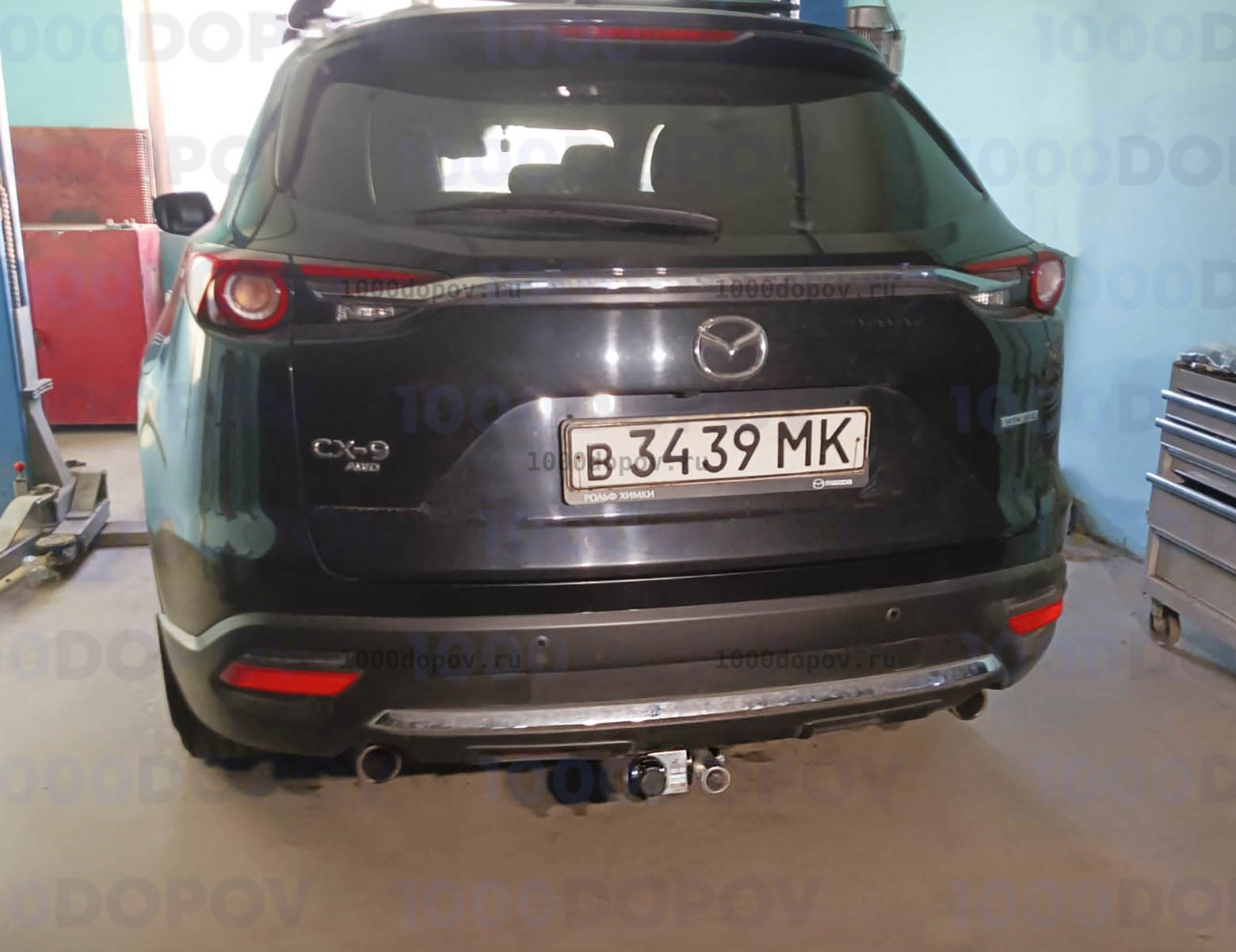 Фаркоп Leader Plus M309-BA Mazda CX-9 2 (TC) 2016-н.в. — рисунок 12